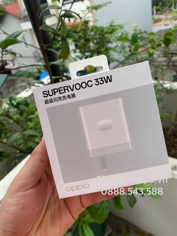 Sạc Siêu Nhanh SuperVOOC 33W Cho OPPO A79 5G/A77s/A58 - Hàng Chính Hãng