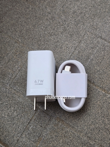 Bộ Sạc VOOC 67W Cho OPPO Pad Mini - Cáp Type-C Chính Hãng