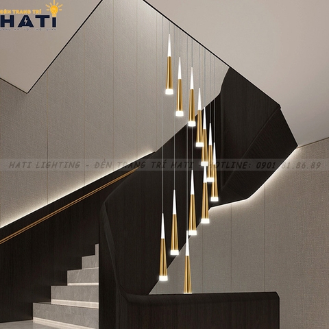 Đèn thả giọt nước trang trí không gian độc đáo