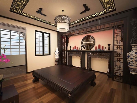 Những lưu ý quan trọng khi chọn đèn trần phòng thờ gia tiên