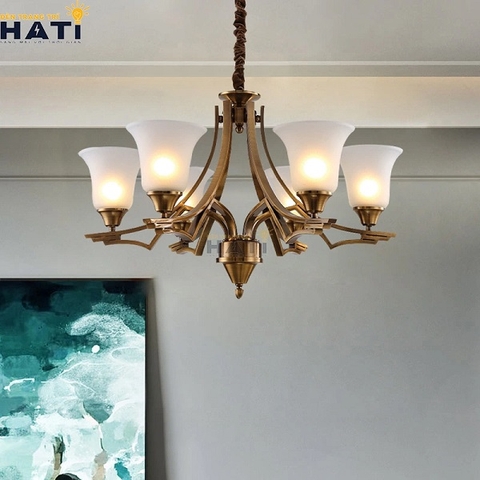 Những Mẫu đèn chùm phòng khách nhỏ đơn giản, rẻ vạn người mê