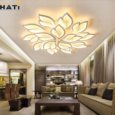 TOP 8 mẫu đèn led ốp trần siêu mỏng đẹp, tiết kiệm điện năng