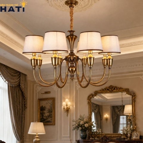 Đèn Trang Trí Phong Cách Tân Cổ Điển Cho Phòng Khách Sang Trọng Và Cân Đối