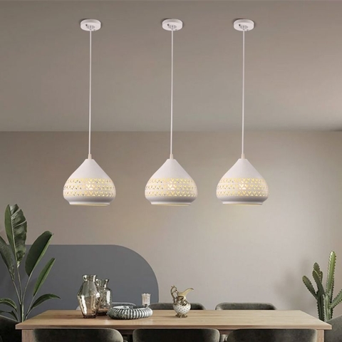 Đèn Thả Bàn Ăn Mấy Bóng Là Đủ Sáng Cho Bàn 6 - 8 Người?