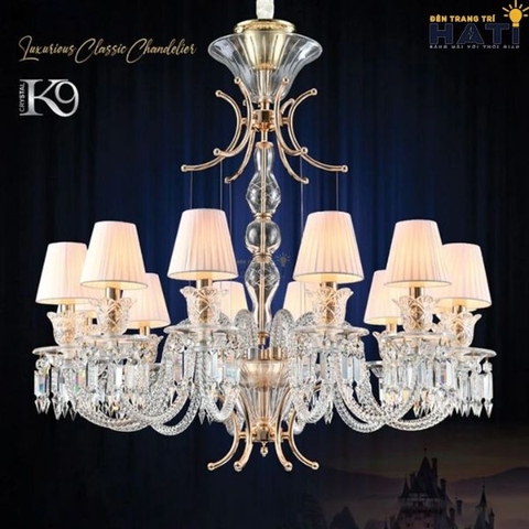 Giá đèn chùm pha lê cao cấp - Cập nhật mới nhất năm 2025