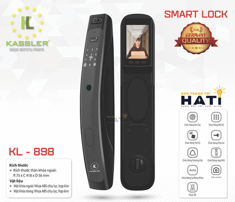 Khóa vân tay cửa gỗ Kassler sự lựa chọn hoàn hảo cho ngôi nhà hiện đại