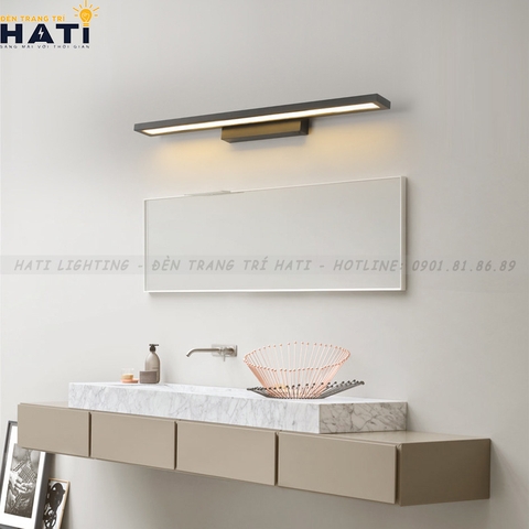 Đèn rọi gương hiện đại Taro đen - RG27/DE/500