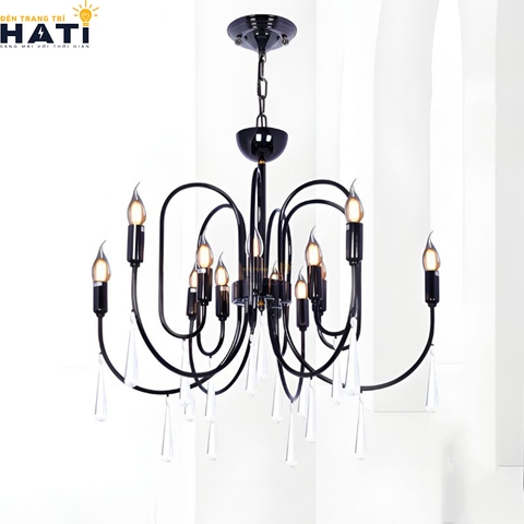 Đèn chùm tân cổ điển Prising 6+6 bóng