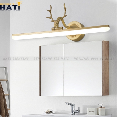Đèn rọi gương cổ điển sừng hươu vàng - RG19/550