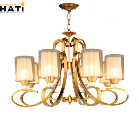 Đèn chùm tân cổ điển Stent 8 bóng