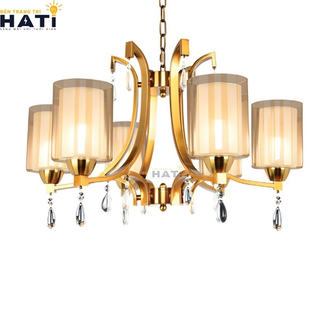 Đèn chùm tân cổ điển Prag 6 bóng