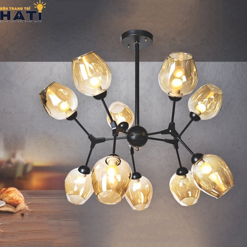 Đèn thả chùm nho 10 quả