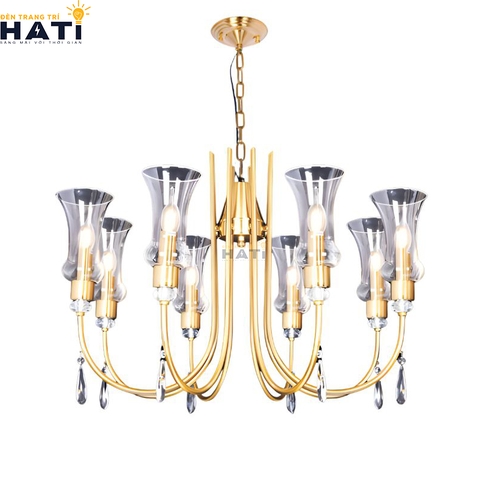 Đèn chùm tân cổ điển Lligent 8 bóng