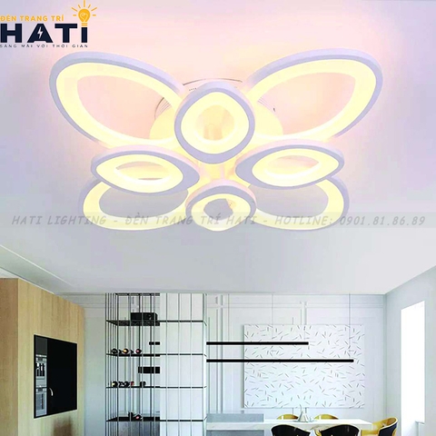 Đèn ốp trần led Higo 8 cánh