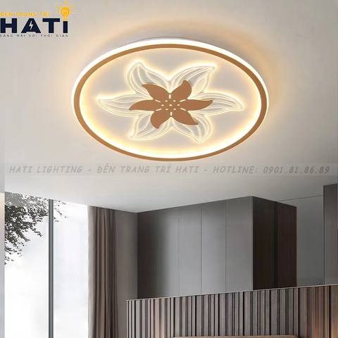 Đèn ốp trần led mâm tròn lớn