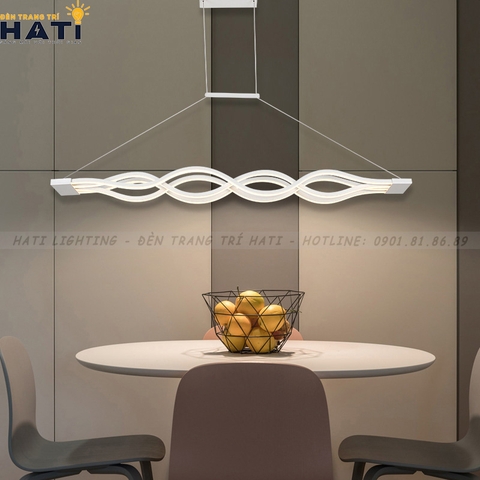 Đèn thả led hình sóng