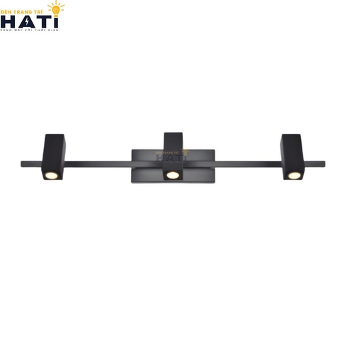 Đèn rọi gương 3 bóng Larkin màu đen