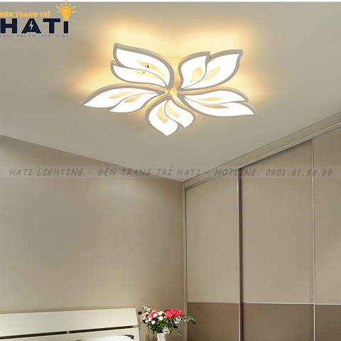 Đèn ốp trần led Umi 5 cánh