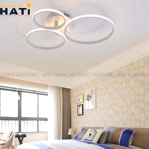 Đèn ốp trần led Taka 3 vòng