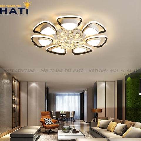 Đèn ốp trần led Aiko 7 cánh
