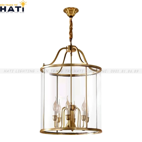 Đèn thả đồng Sena - TD07