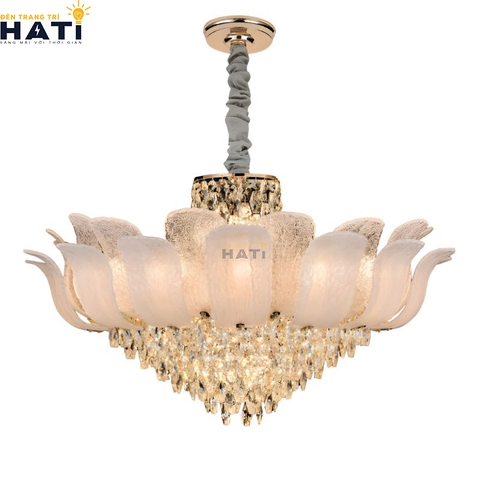 Đèn thả pha lê Velorien