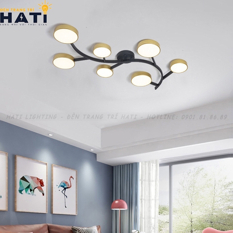 Đèn ốp decor nhành cây led