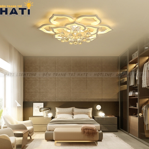 Đèn ốp trần led Naga 12 cánh
