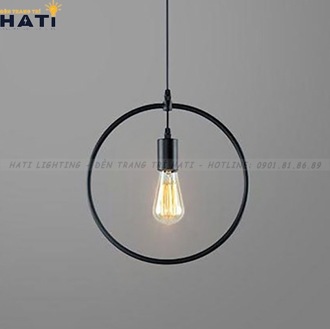 Đèn thả decor hình tròn