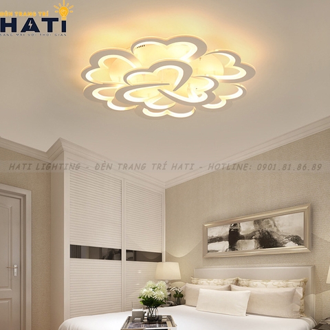 Đèn ốp trần led Ohara 9 cánh