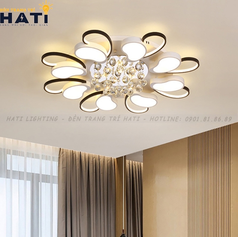 Đèn ốp trần led Kazu 8 cánh