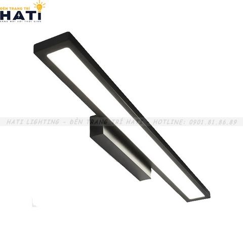 Đèn rọi gương hiện đại Taro đen - RG27/DE/500