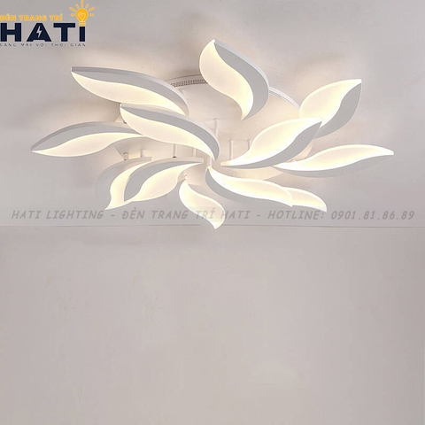 Đèn ốp trần led Akiko 12 cánh