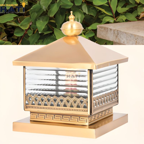 Đèn trụ cổng vuông Callahan