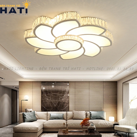Đèn ốp trần led mắt bão
