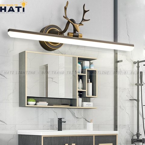Đèn rọi gương cổ điển sừng hươu đen - RG17/DE