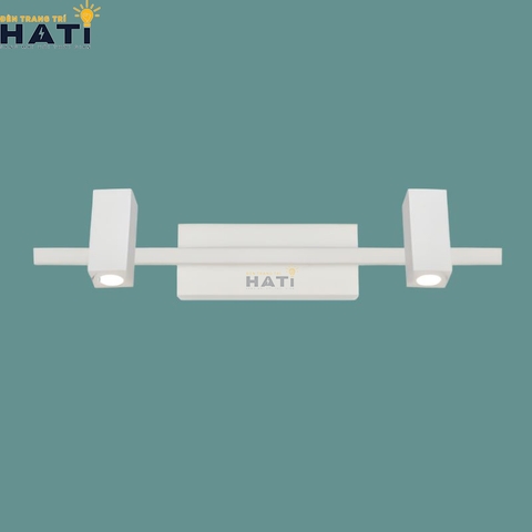 Đèn rọi gương 2 bóng Larkin màu trắng