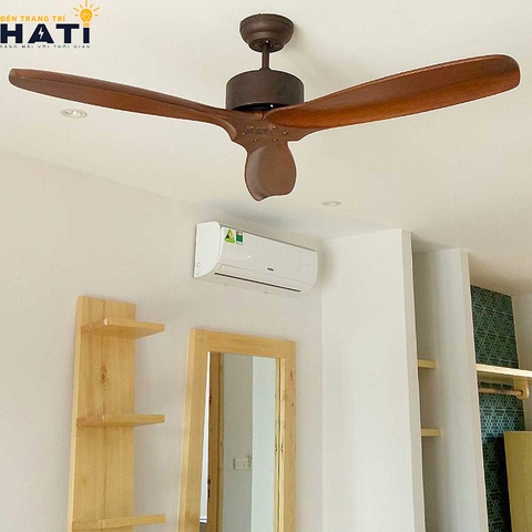Quạt trần cánh gỗ Erlena