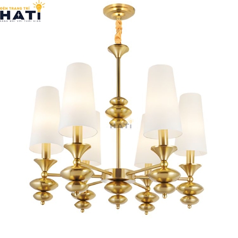 Đèn chùm tân cổ điển Organi 6 bóng