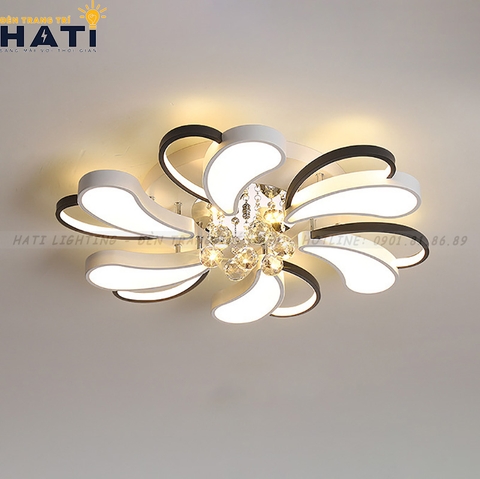 Đèn ốp trần led Kazu 6 cánh