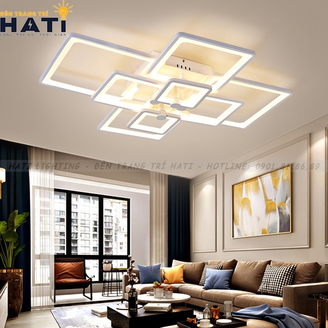 Đèn ốp trần led Koko 8 cánh