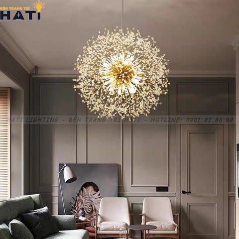 Đèn thả decor bồ công anh