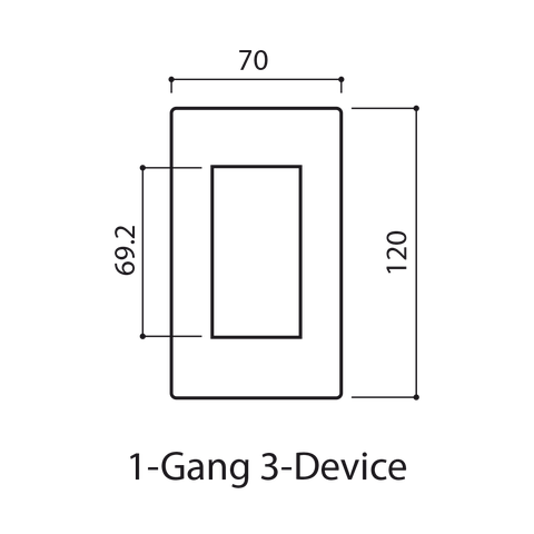 Mặt dùng cho 3 thiết bị