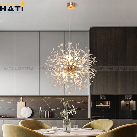 Đèn thả decor bồ công anh