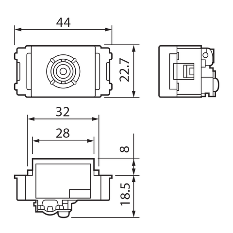 Ổ cắm TV 