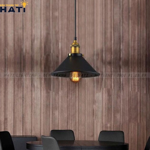 Đèn thả decor đĩa bay choá cụp