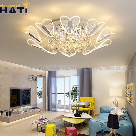Đèn ốp trần led Hatsu 10 cánh