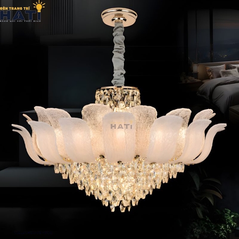 Đèn thả pha lê Velorien