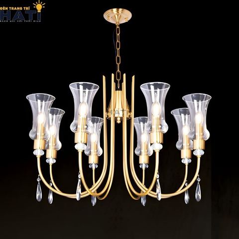 Đèn chùm tân cổ điển Lligent 8 bóng