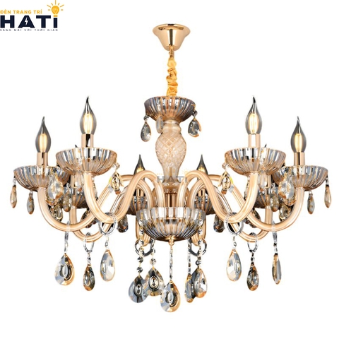 Đèn chùm cổ điển Inte 8 bóng